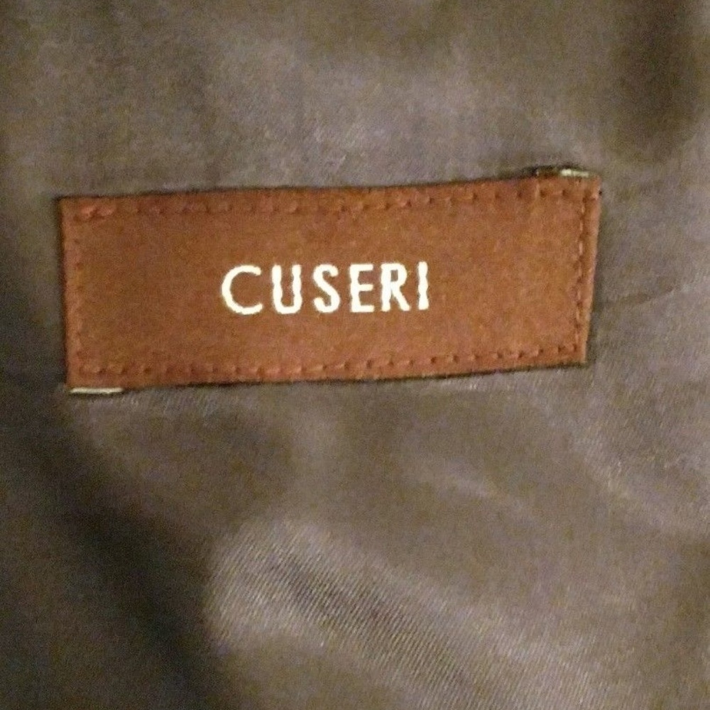 Cuseri Bottoli Blue Plaid Flannel Weight Three Bu… - image 8